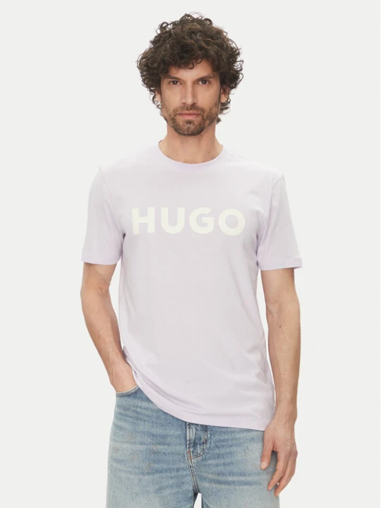 Zdjęcie produktu HUGO T-Shirt Dulivio 50467556 Fioletowy Regular Fit