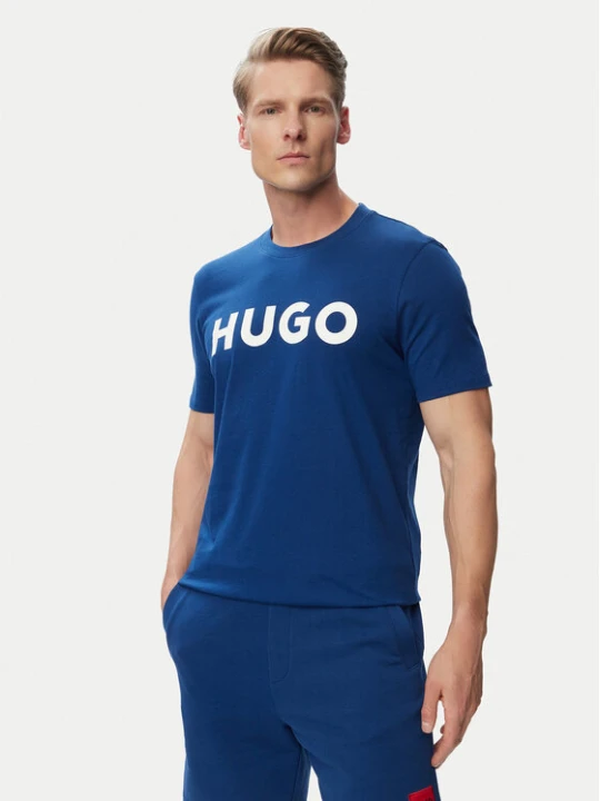 Zdjęcie produktu HUGO T-Shirt Dulivio 50467556 Zielony Regular Fit