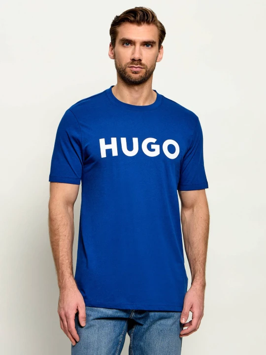 Zdjęcie produktu HUGO T-shirt Dulivio | Regular Fit granatowy