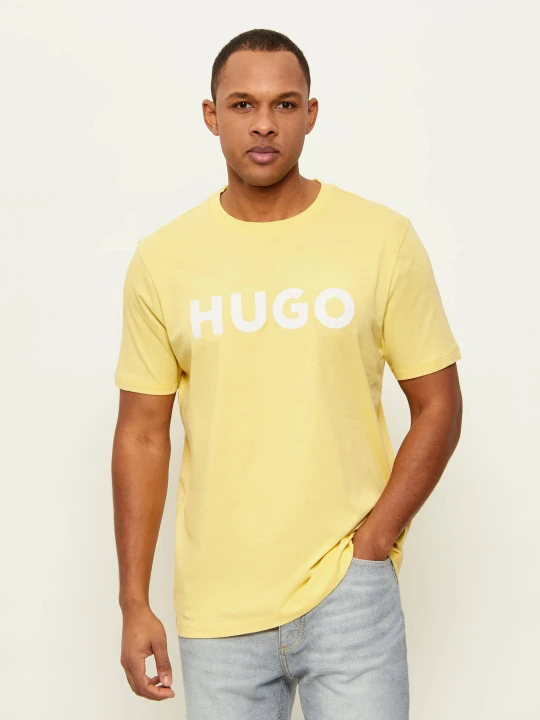 Zdjęcie produktu HUGO T-shirt Dulivio | Regular Fit żółty