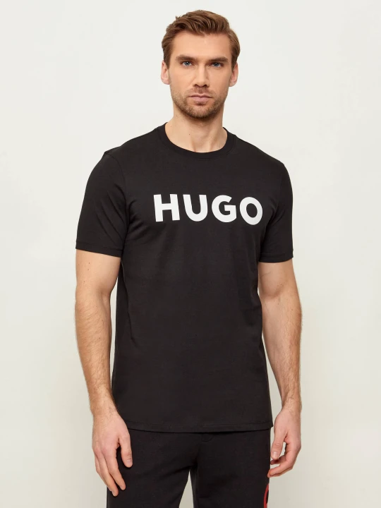 Zdjęcie produktu HUGO T-shirt Dulivio | Regular Fit czarny