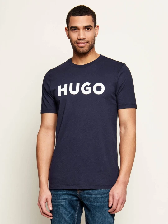 Zdjęcie produktu HUGO T-shirt Dulivio | Regular Fit granatowy
