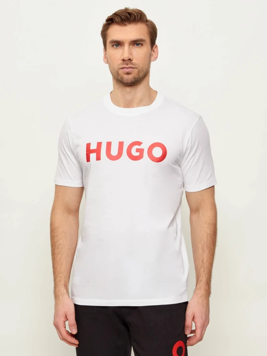 Zdjęcie produktu HUGO T-shirt Dulivio | Regular Fit biały