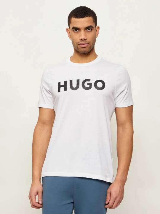 Zdjęcie produktu HUGO T-shirt Dulivio | Regular Fit biały