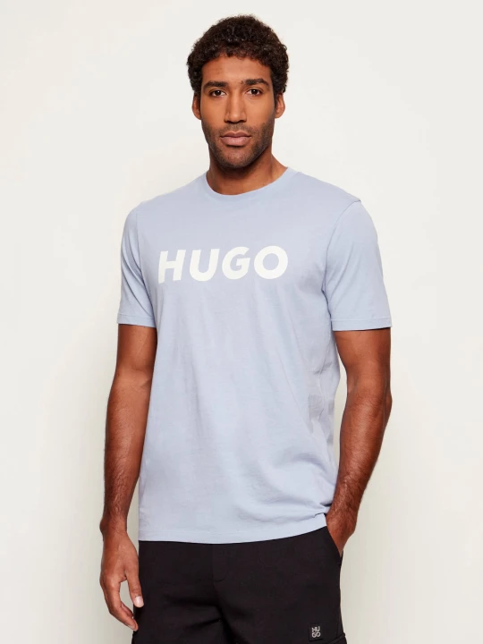 Zdjęcie produktu HUGO T-shirt Dulivio | Regular Fit błękitny