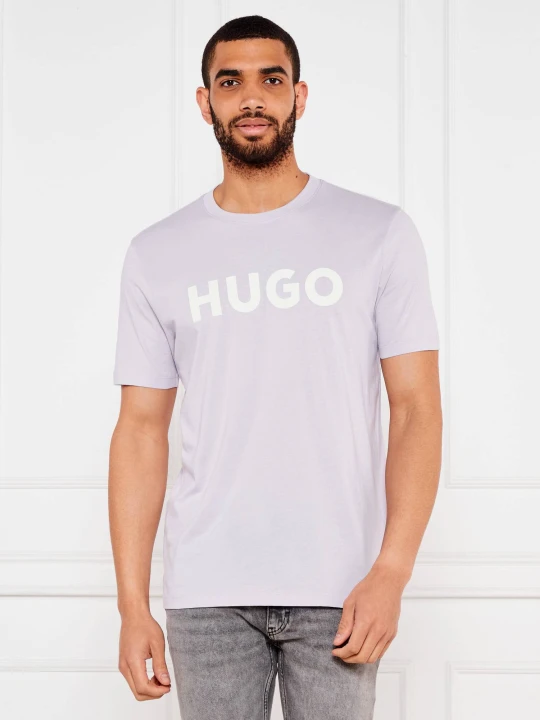 Zdjęcie produktu HUGO T-shirt Dulivio | Regular Fit lawendowy