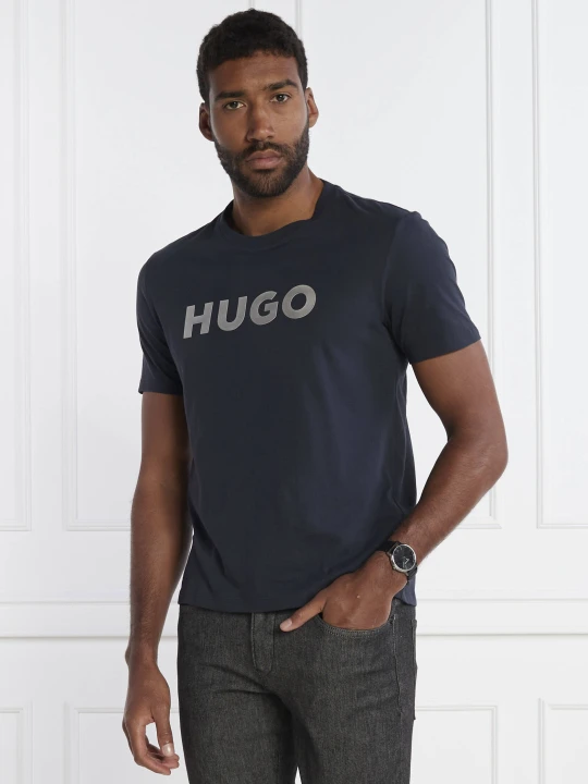 Zdjęcie produktu HUGO T-shirt Dulivio_U241 | Regular Fit granatowy