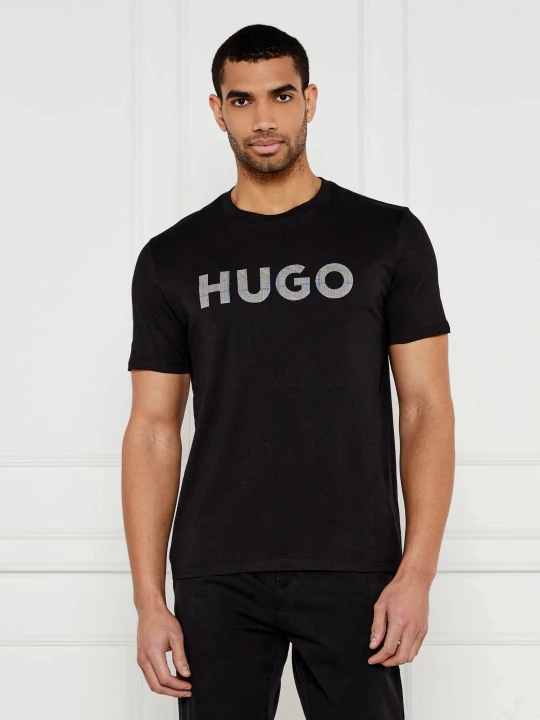 Zdjęcie produktu HUGO T-shirt Dulivio_U244 | Regular Fit czarny
