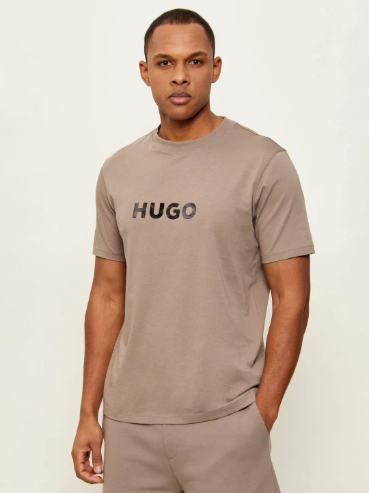 Zdjęcie produktu HUGO T-shirt Dumeo | Regular Fit beżowy