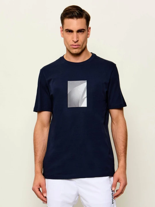 Zdjęcie produktu HUGO T-shirt Durose | Regular Fit granatowy