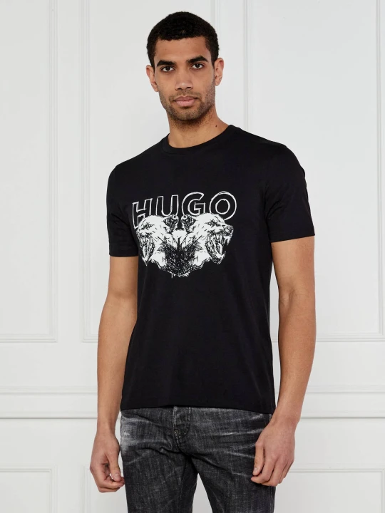 Zdjęcie produktu HUGO T-shirt Durro | Regular Fit czarny