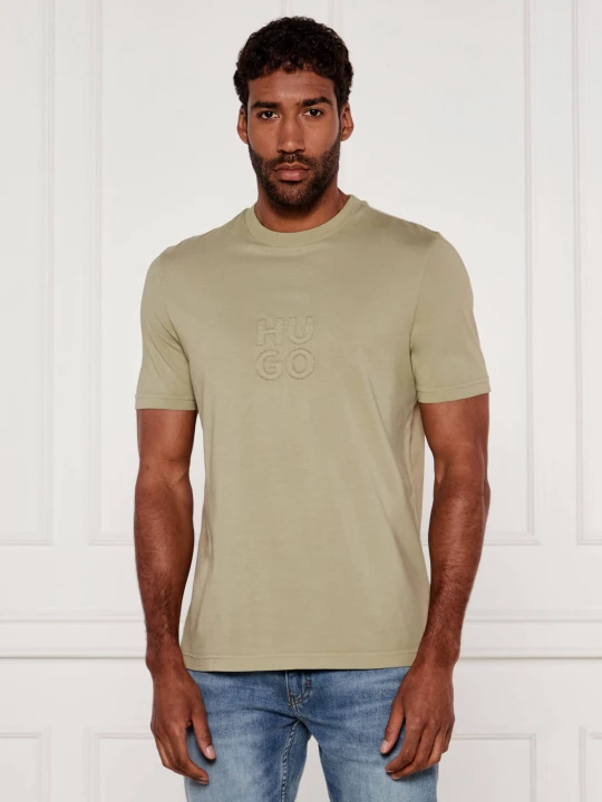 Zdjęcie produktu HUGO T-shirt Dustress | Regular Fit zielony