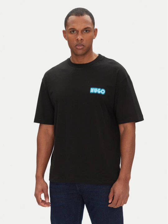 Zdjęcie produktu HUGO T-Shirt Duwood 50538512 Czarny Relaxed Fit