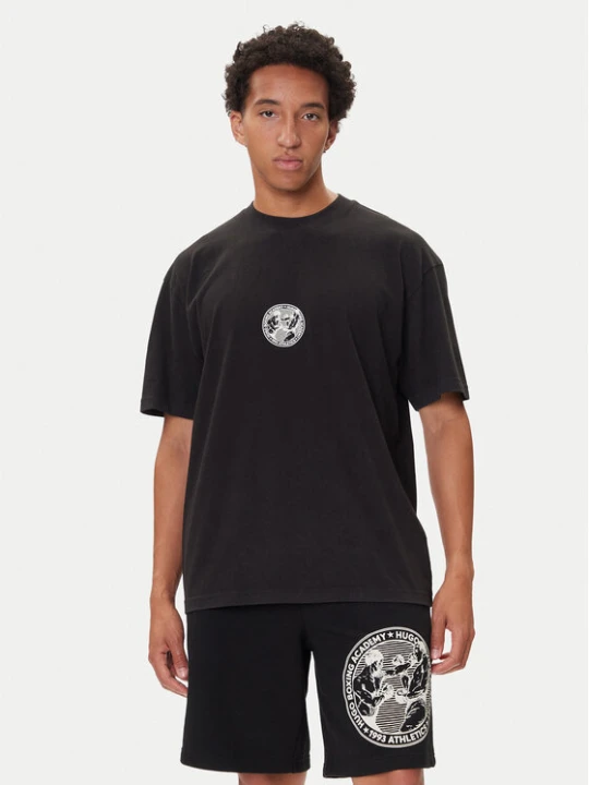 Zdjęcie produktu HUGO T-Shirt Dwresto 50542366 Czarny Regular Fit