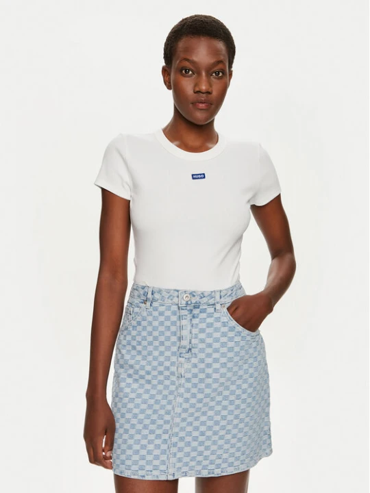 Zdjęcie produktu Hugo T-Shirt Easy 50523924 Biały Slim Fit