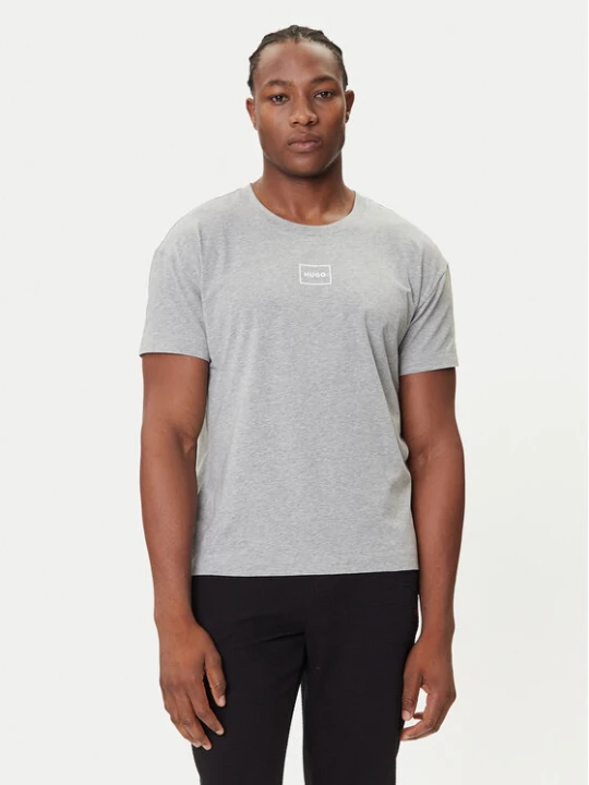 Zdjęcie produktu HUGO T-Shirt Laze 50525236 Szary Relaxed Fit