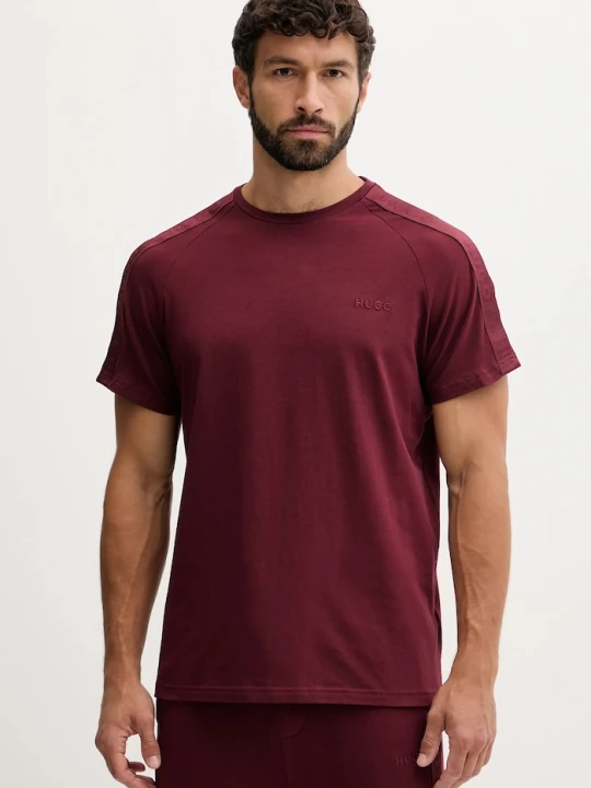 Zdjęcie produktu HUGO t-shirt lounge LIAM T-shirt bordowy