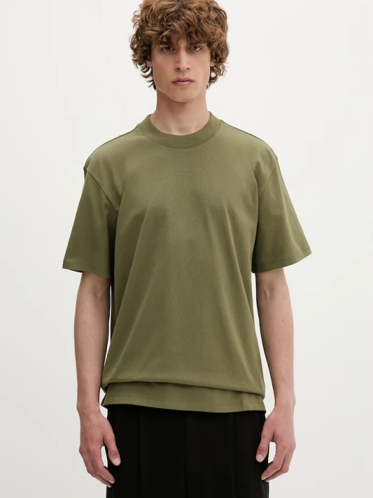 Zdjęcie produktu HUGO T-shirt męski bawełniany Dapolino zielony