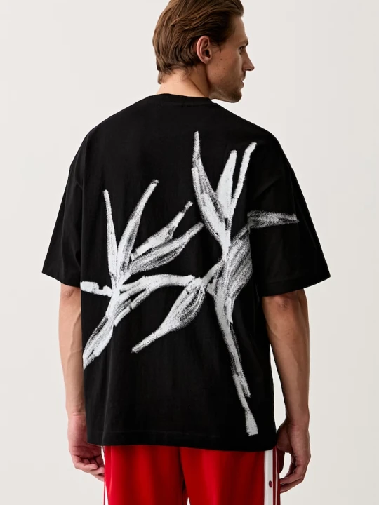 Zdjęcie produktu HUGO T-shirt męski bawełniany Dariso czarny