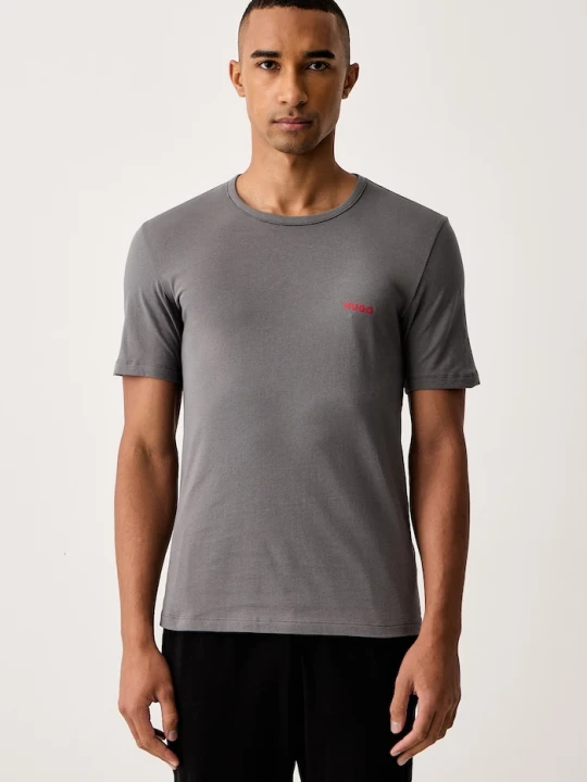 Zdjęcie produktu HUGO T-shirt męski bawełniany T-SHIRT RN TRIPLET P 3-pack czerwony