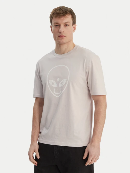 Zdjęcie produktu HUGO T-Shirt Nalien 50560060 Fioletowy jasny Regular Fit