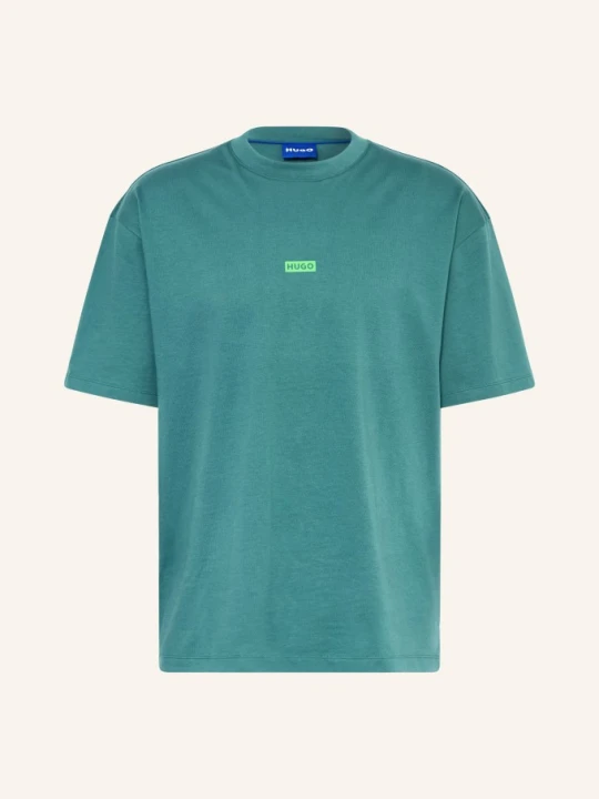 Zdjęcie produktu Hugo T-Shirt Nalono blau TURKUSOWY