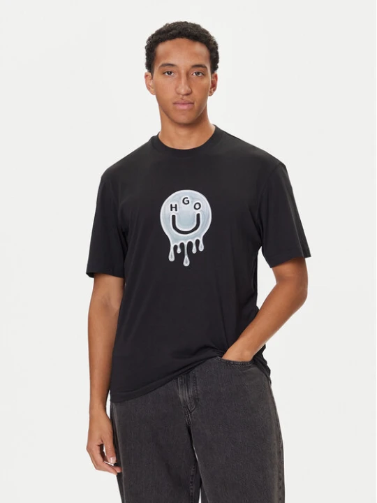 Zdjęcie produktu HUGO T-Shirt Nedirix 50549162 Czarny Regular Fit