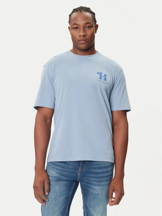 Zdjęcie produktu HUGO T-Shirt Nedix 50543483 Błękitny Regular Fit Niebieski jasny
