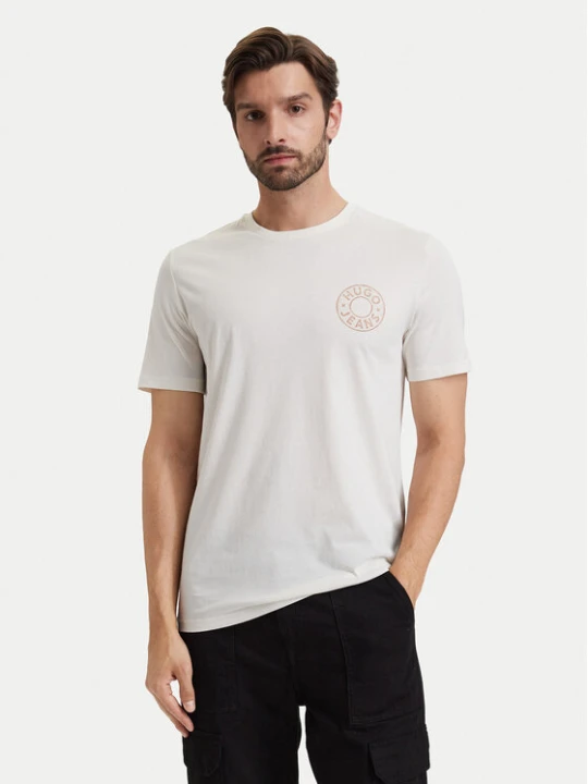 Zdjęcie produktu HUGO T-Shirt Nemodo 50572303 Kremowy Regular Fit