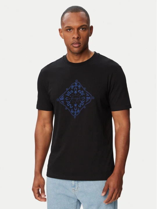 Zdjęcie produktu HUGO T-Shirt Nerberri 50572760 Czarny Regular Fit