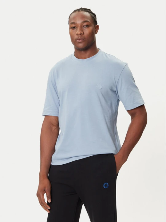 Zdjęcie produktu HUGO T-Shirt Niley 50519984 Błękitny Regular Fit Niebieski jasny