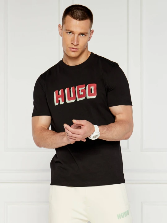 Zdjęcie produktu HUGO T-shirt | Regular Fit czarny