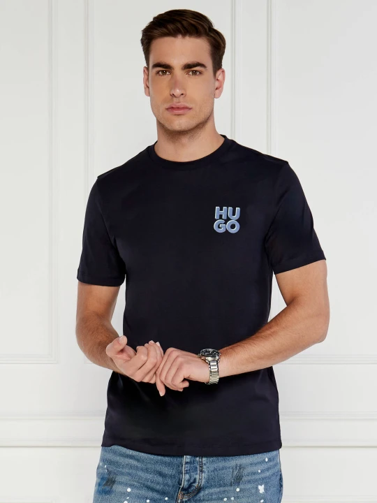 Zdjęcie produktu HUGO T-shirt | Regular Fit granatowy