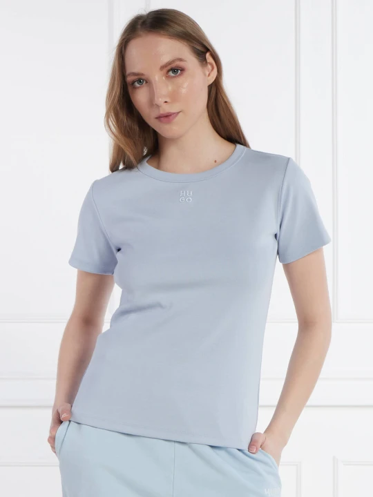 Zdjęcie produktu HUGO T-shirt | Regular Fit błękitny