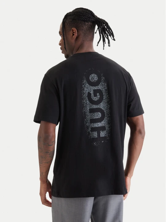 Zdjęcie produktu HUGO T-Shirt Spray 50559731 Czarny Relaxed Fit