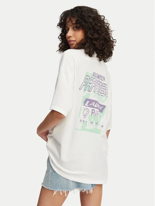 Zdjęcie produktu HUGO T-Shirt Tee 50560784 Biały Oversize