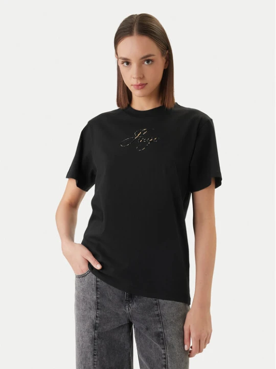 Zdjęcie produktu HUGO T-Shirt Vintage 50560566 Czarny Regular Fit