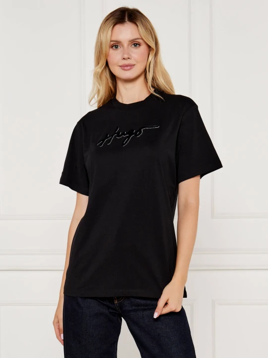Zdjęcie produktu HUGO T-shirt VINTAGE | Loose fit czarny