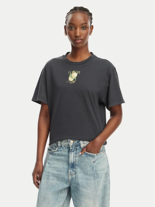Zdjęcie produktu HUGO T-Shirt Vintage Tee 24 50561264 Czarny Regular Fit