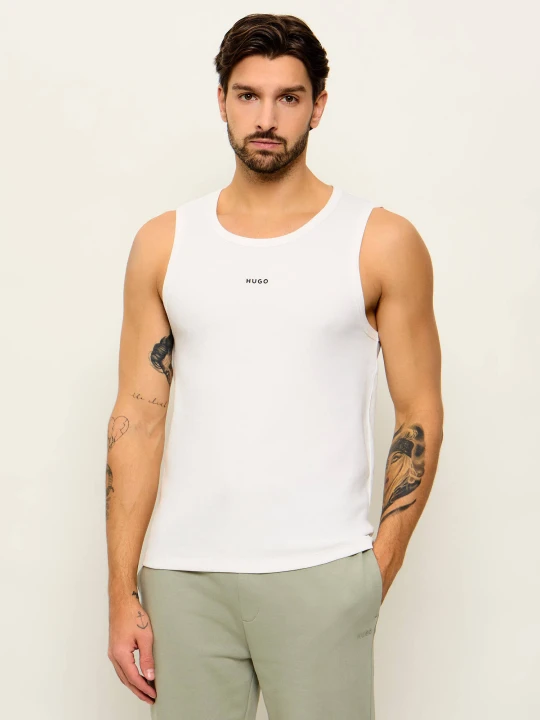 Zdjęcie produktu HUGO Tank top Dapota | Slim Fit ecru
