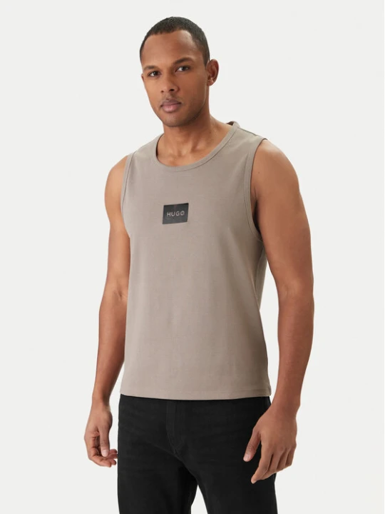 Zdjęcie produktu HUGO Tank top Darrio 50557629 Beżowy Regular Fit