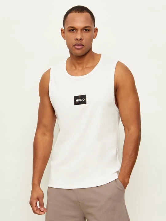 Zdjęcie produktu HUGO Tank top Darrio | Regular Fit biały