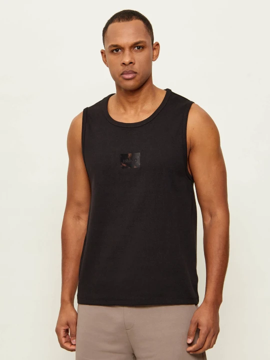 Zdjęcie produktu HUGO Tank top Darrio | Regular Fit czarny