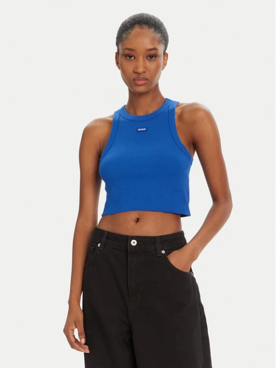 Zdjęcie produktu HUGO Top Baby 50511450 Niebieski Slim Fit
