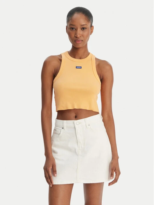 Zdjęcie produktu HUGO Top Baby 50511450 Pomarańczowy Slim Fit