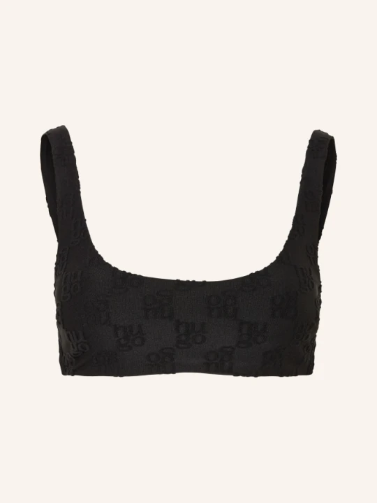 Zdjęcie produktu Hugo Top Bikini Typu Braletka Terry schwarz CZARNY
