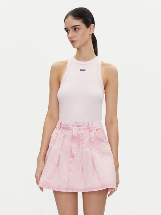 Zdjęcie produktu HUGO Top Easy Tank_B 50508857 Różowy jasny Slim Fit