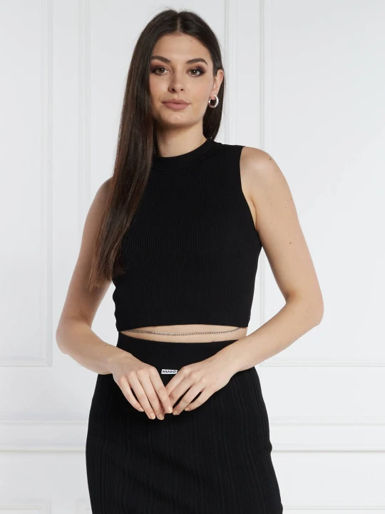 Zdjęcie produktu HUGO Top Sepinn | Slim Fit czarny