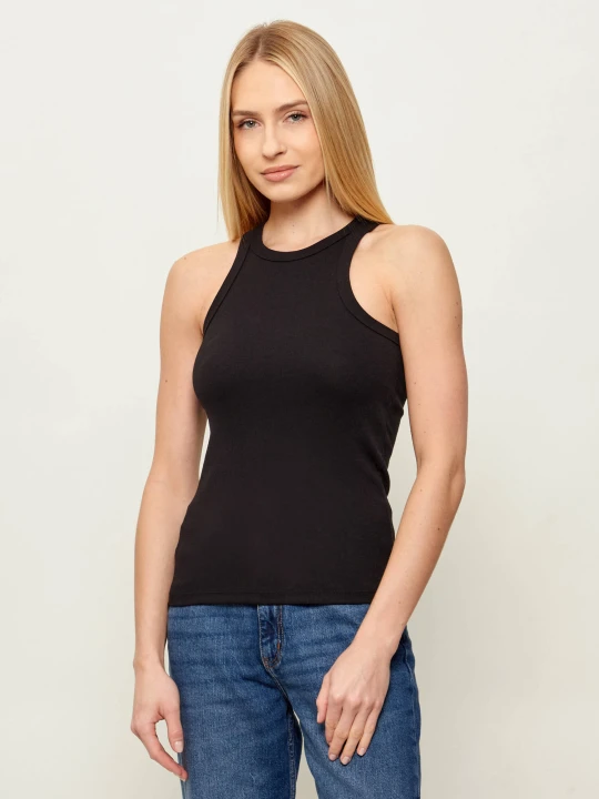 Zdjęcie produktu HUGO Top The Plain Tank | Slim Fit czarny