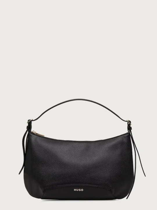 Zdjęcie produktu HUGO torebka damska z imitacji skóry Lucya_SM Hobo czarny
